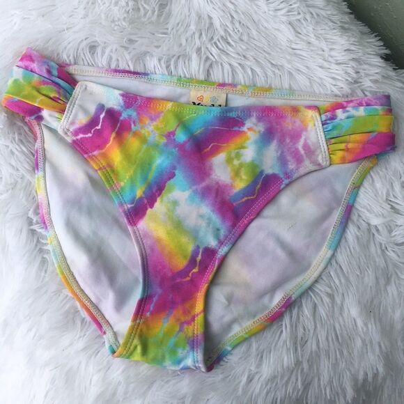 Mudd Tie Dye Bikini Bottom XS NWT - Picture 2 of 11